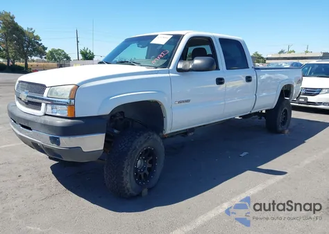 2004 Chevrolet Silverado 2500Hd Ls from USA, damaged, VIN 1GCHK23U34F191407